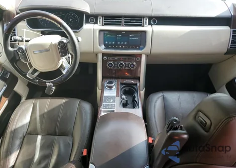 2017 Land Rover Range Rover Hse from USA, damaged, VIN SALGS2FV4HA374620